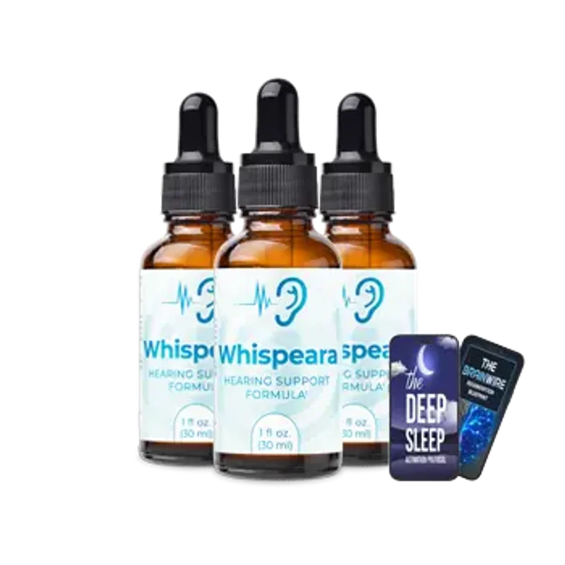 Whispeara Cognitive Supplement Bottle (3 Bottle / 90 Day Pack)